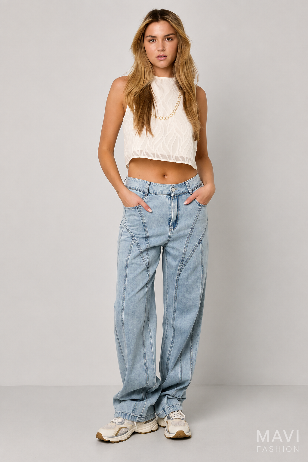 MAVI Fashion – Straight Fit Jeans Light Indigo