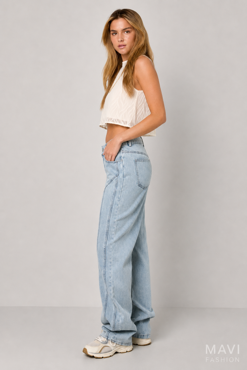 MAVI Fashion – Straight Fit Jeans Light Indigo