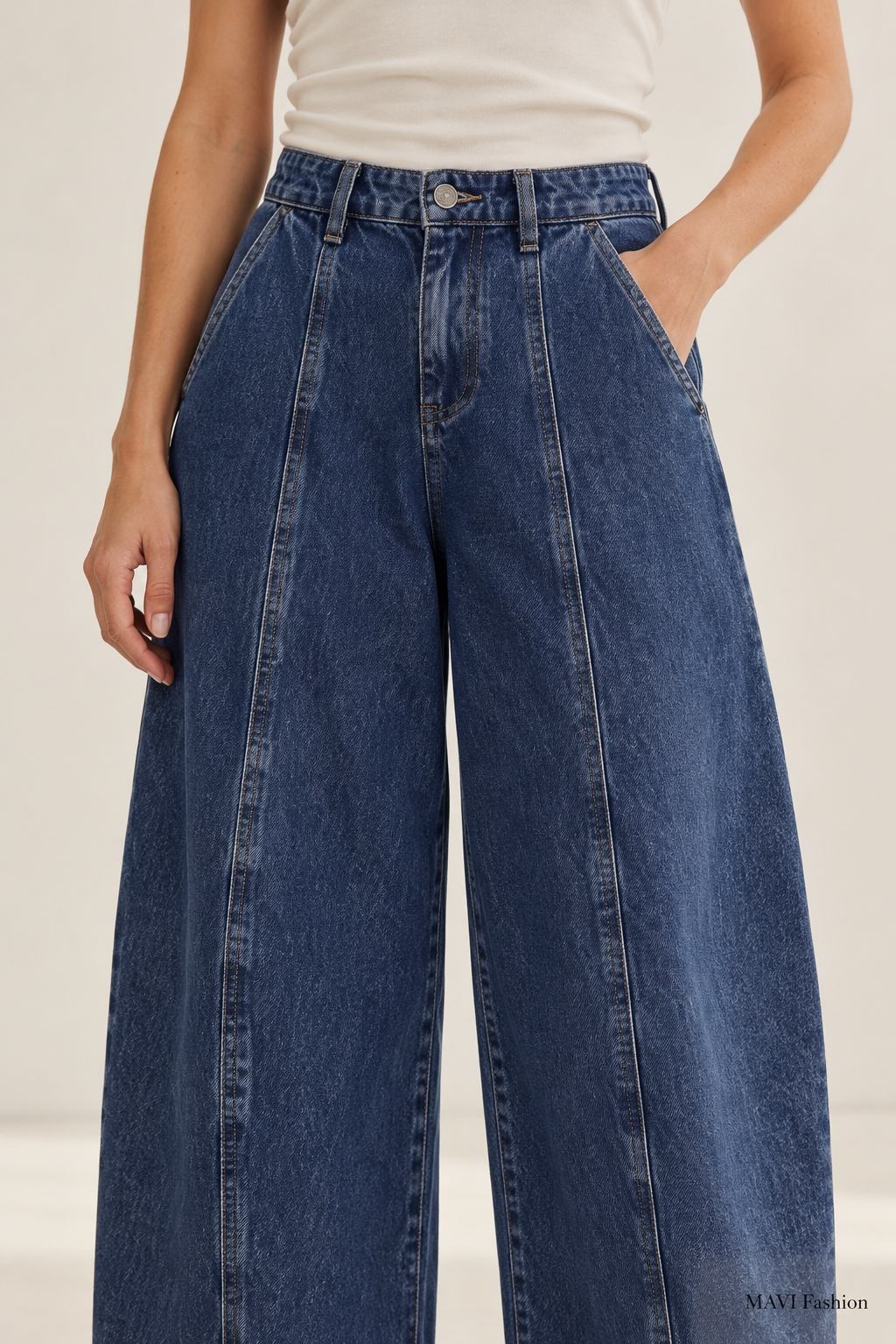 Barrel jeans